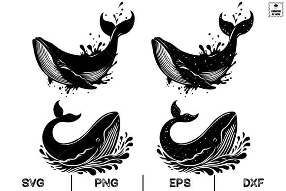 Download Whale Silhouette, Whale Svg, Sea Animal - Animal Collection