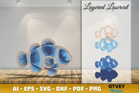 Download Ocean Animals Laser Cut SVG - Marine - Animal Collection