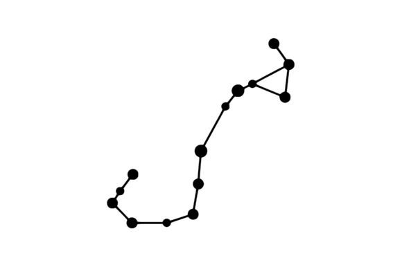 Download Abstract Curved Line with Dots Vector - Abstract Collection