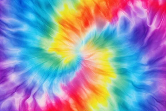 Download Rainbow Spiral Tie Dye Background - Spiral Collection